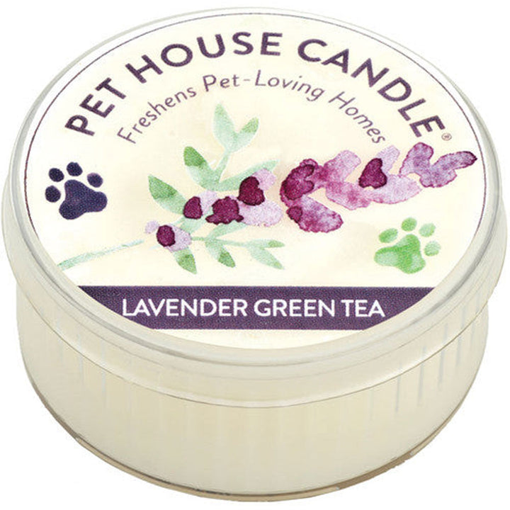 Pet House, Lavender & Grean Tea Candle