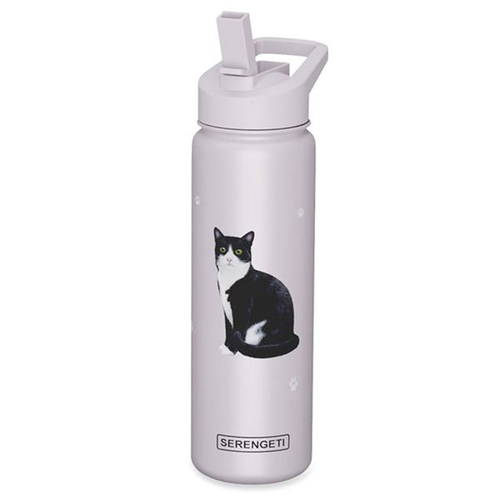 Serengeti, Black & White Cat Bottle