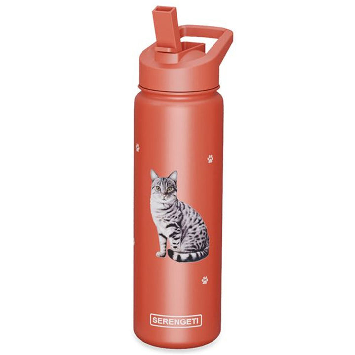 Serengeti, Tabby Cat Silver Bottle