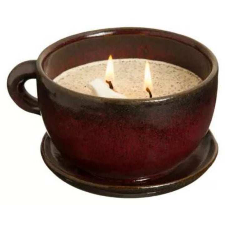 Swan Creek Candle – Large Coffee Cup: Bourbon Maple Sugar (Soy Candle)