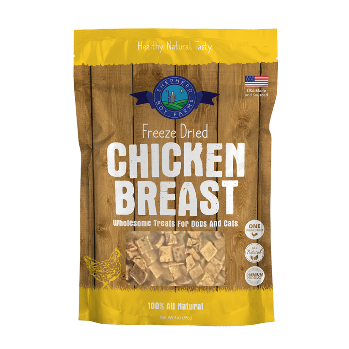 Shepherd Boy Freeze Dried Chicken Breast, 3oz.