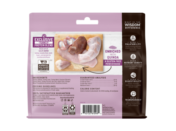 Wisdom Air Dried Turkey Jerky, 4oz