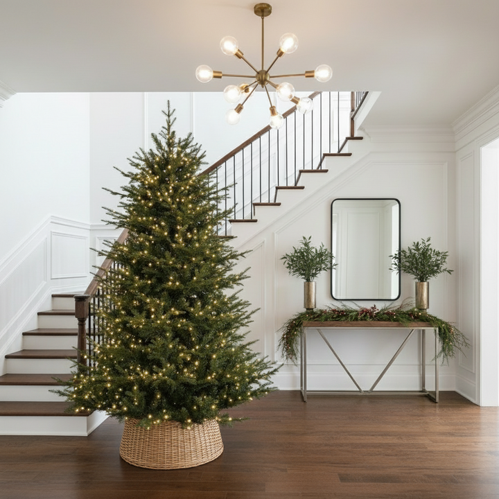 7.5' Grand Fir Tree, LED Lighted