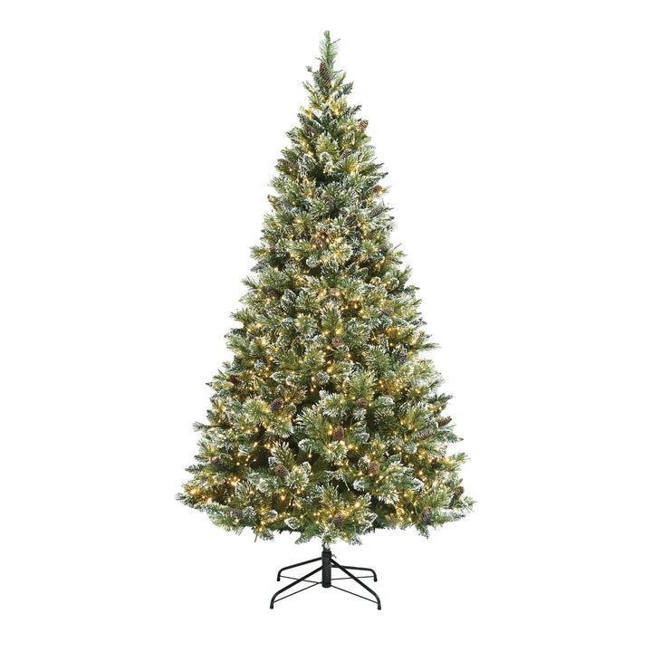 9.0' Mid Shimmering Pine, Sparkle 1-2-Tree