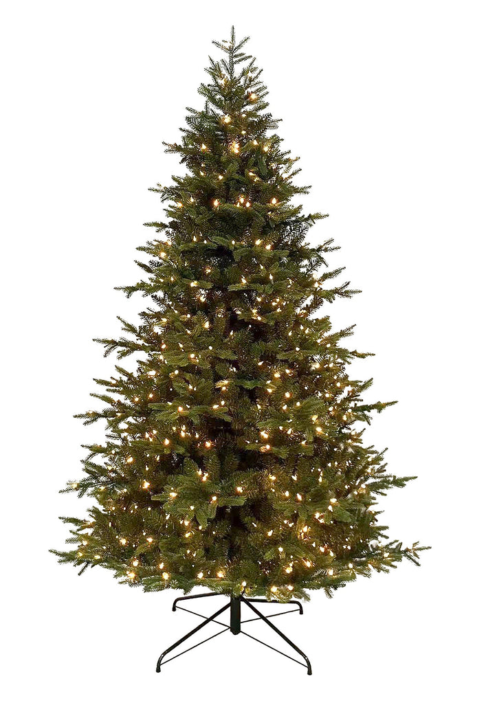 7.5' North Valley Spruce, Color Change Classic T5 Insta Shape Christmas Tree