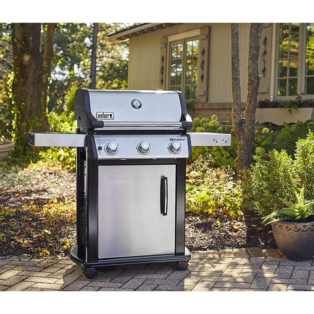 Weber Spirit S-315 LP Grill, Stainless Steel