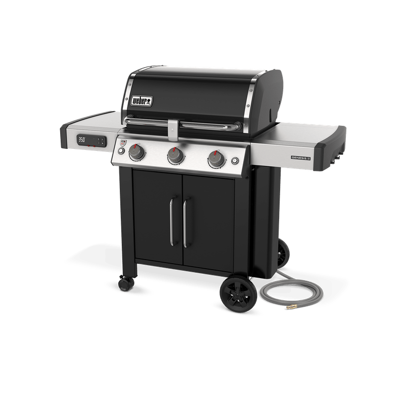 Weber Genesis II EX-315 Natural Gas Smart Grill, Black