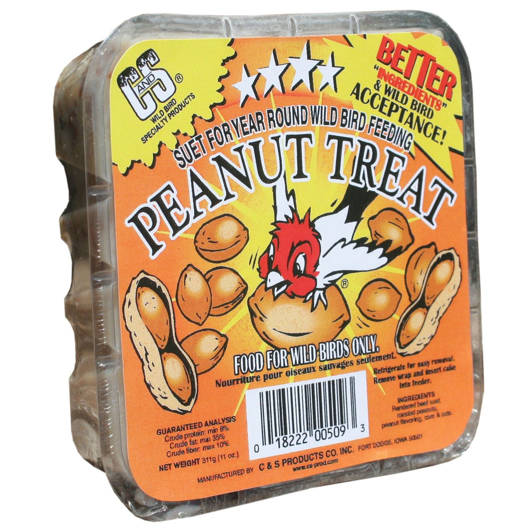 C&S PEANUT TREAT SUET CAKE, 11.75 OZ.