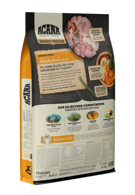 Acana - Meadowland Recipe Dog Food, 25 LB