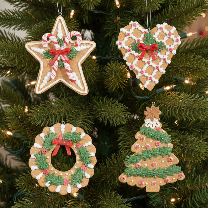 5" Holiday Gingerbread Ornament - Assorted & Sold Separately