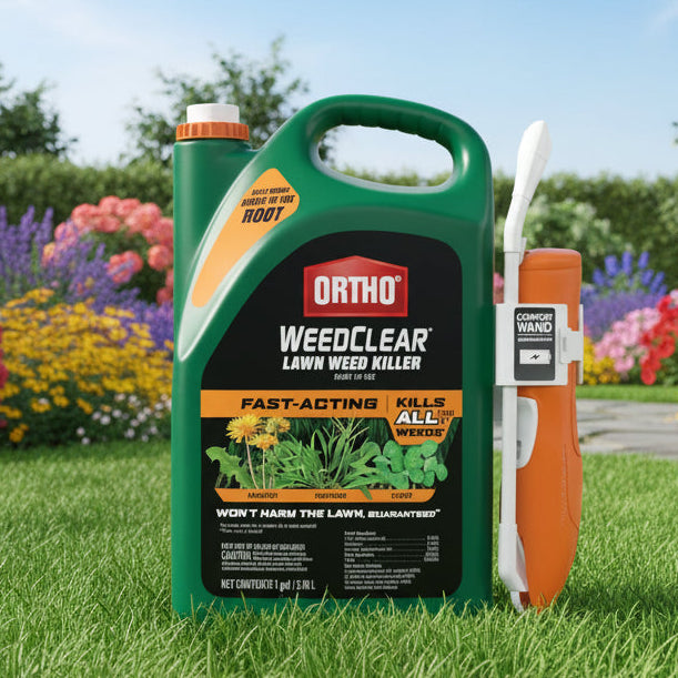Ortho WeedClear Lawn Weed Killer Ready-To-Use Comfort Wand -  1.1 Gallon