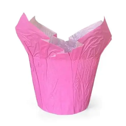 4/4.5" Pot Cover & Bow Upgrade - Pink or Lavender