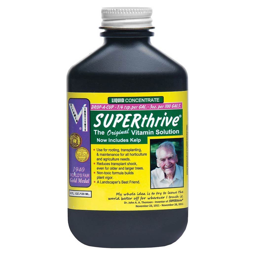 SUPERTHRIVE PLANT VITAMIN SOLUTION, 4 OZ.