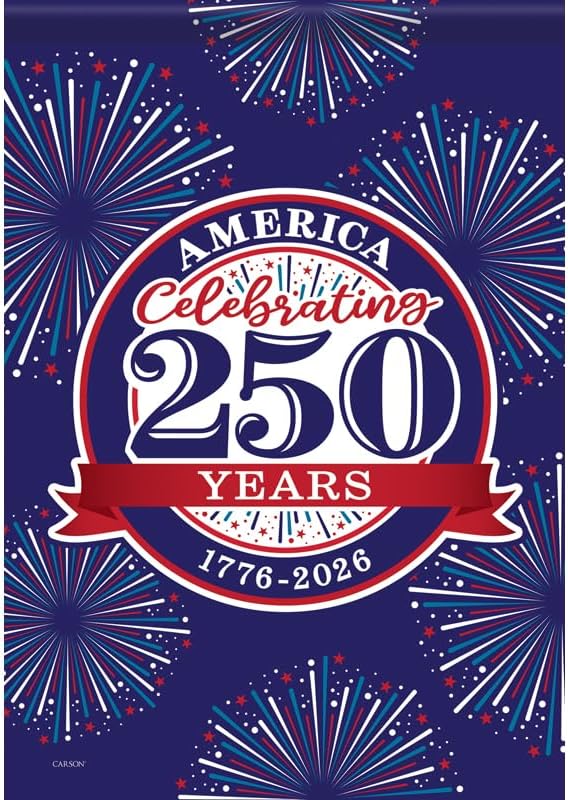 Carson - 250 Years Dura Soft™ Patriotic Garden Flag