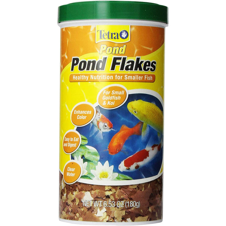 Tetra Pond Flakes for Small Fish, 6.34 oz.