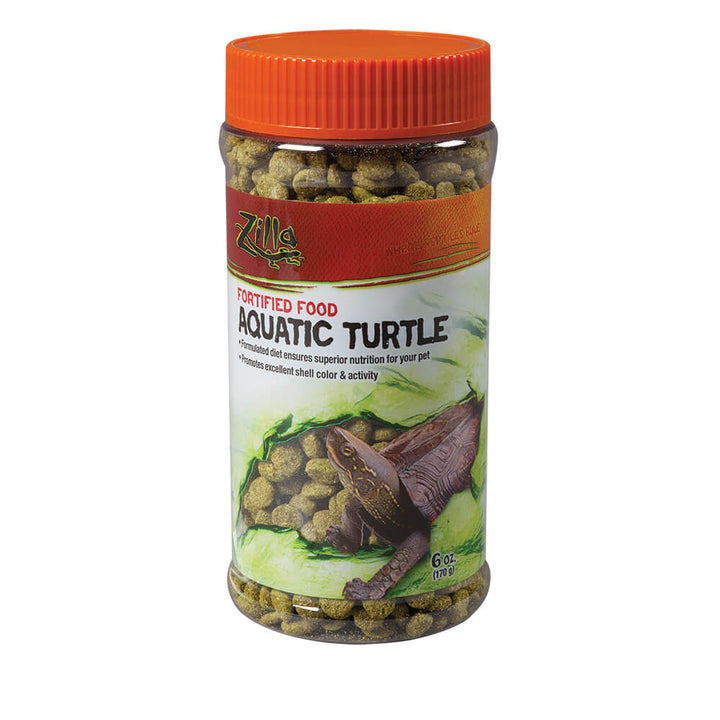 Zilla Aquatic Turtle Extruded Food Pellets, 6 oz.