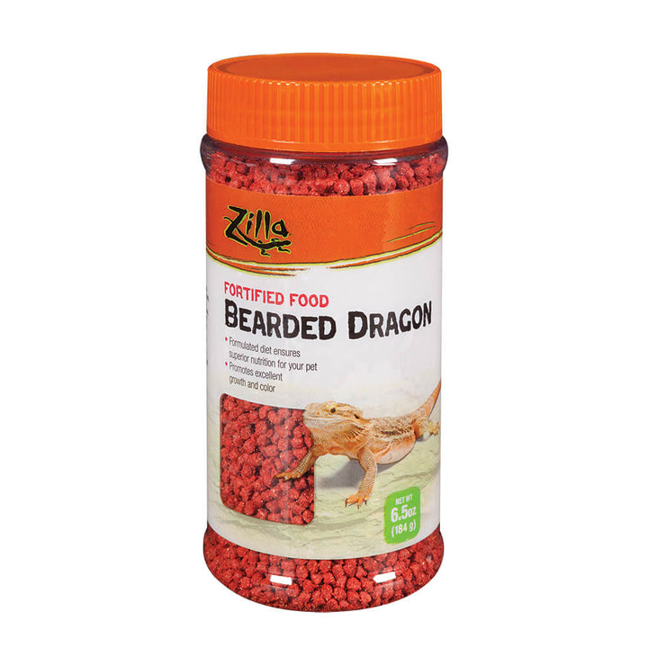 Zilla Bearded Dragon Extruded Food Pellets, 6 oz.