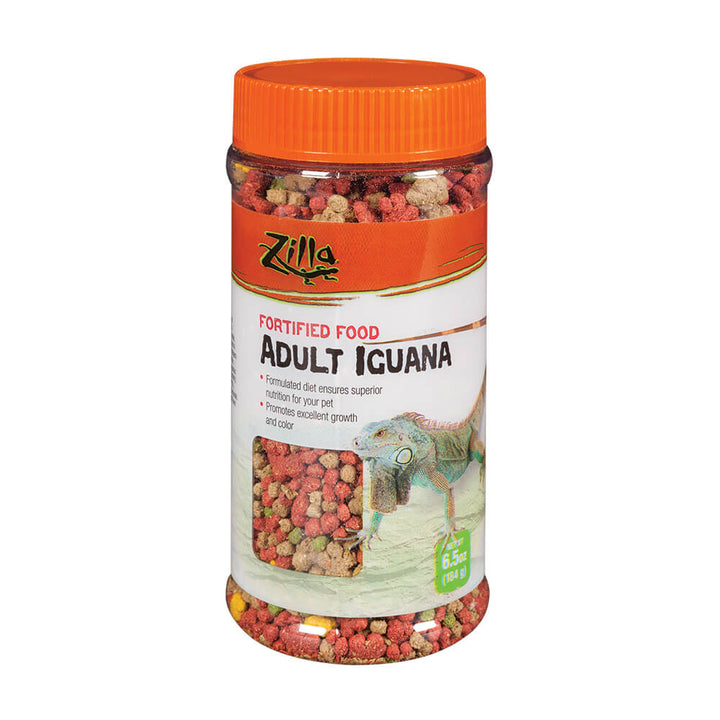 Zilla Adult Iguana Extruded Food Pellets, 6.5 oz.