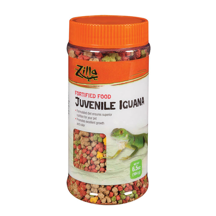 Zilla Juvenile Iguana Extruded Food Pellets, 6.5 oz.