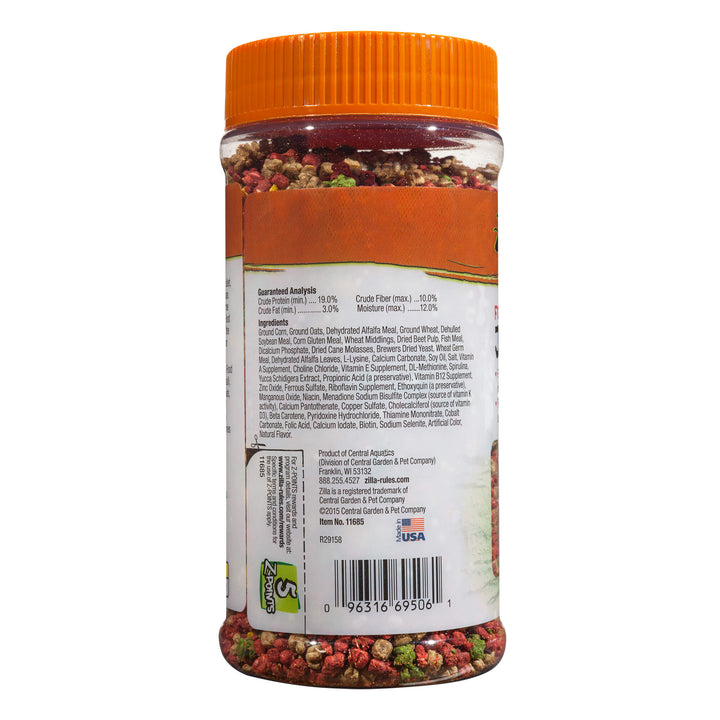 Zilla Juvenile Iguana Extruded Food Pellets, 6.5 oz.