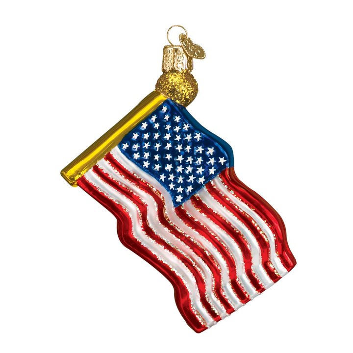 Old World Christmas Star-spangled Banner Ornament