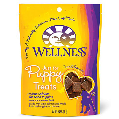 Wellness Just For Puppy Soft Natural Puppy Treats, 3.5-Ounce Bag