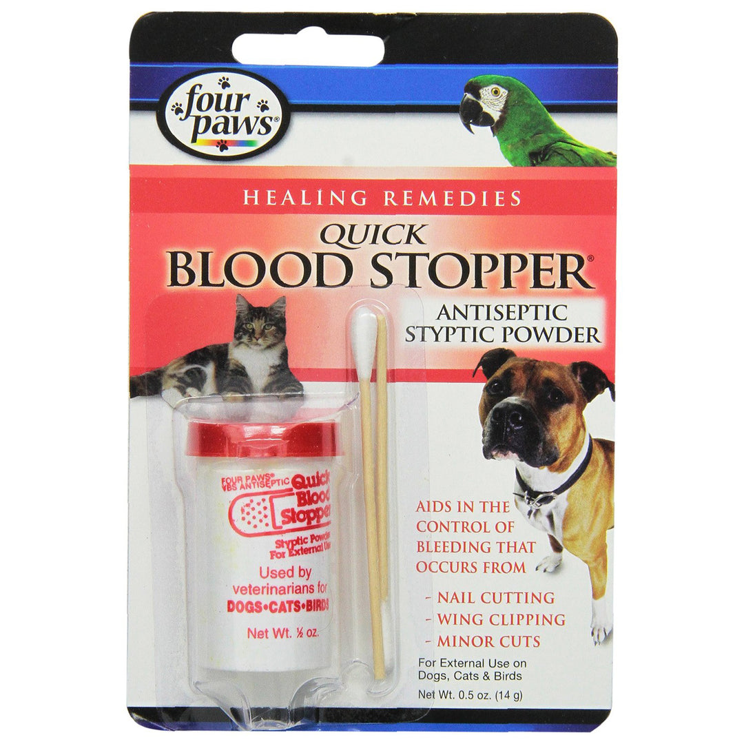 Four Paws Blood Stopper Powder, 0.5 Ounce