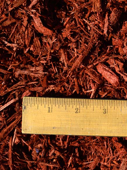 Red Mulch, Bulk Sold By The Yard