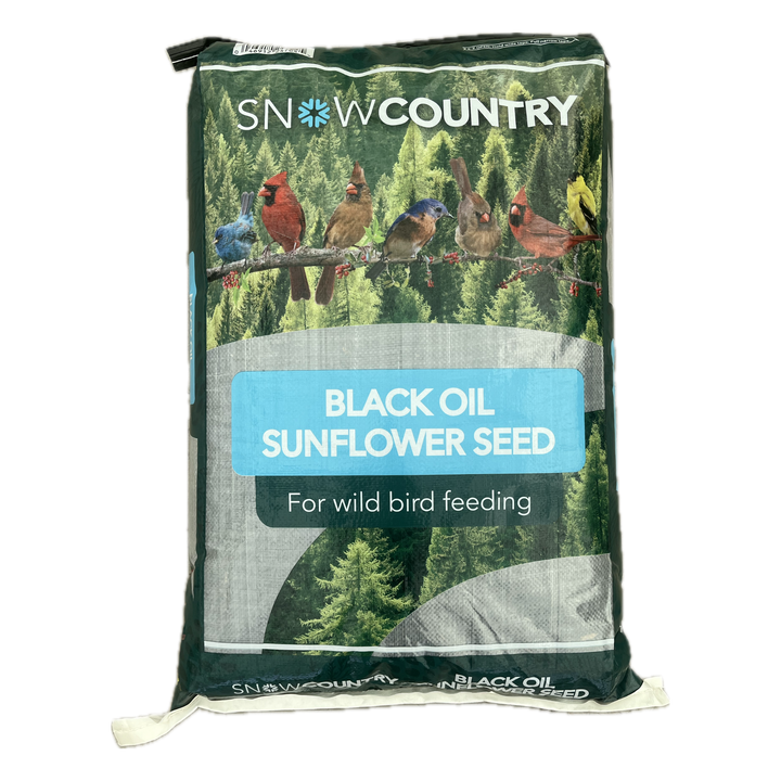 Snow Country Black Oil Sunflower Seeds, 50 lb bag