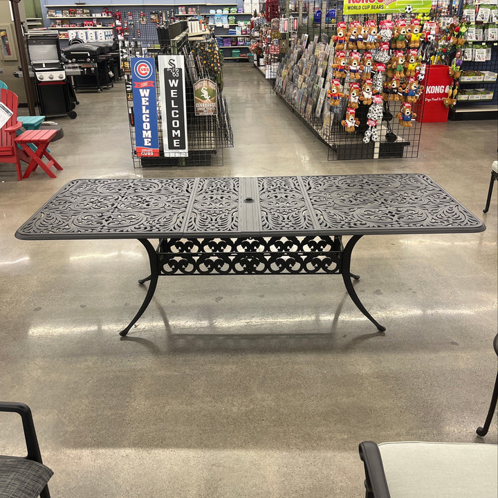 Hanamint, 42" x 76" Chateau Rectangular Extension Dining Table, Desert Mist
