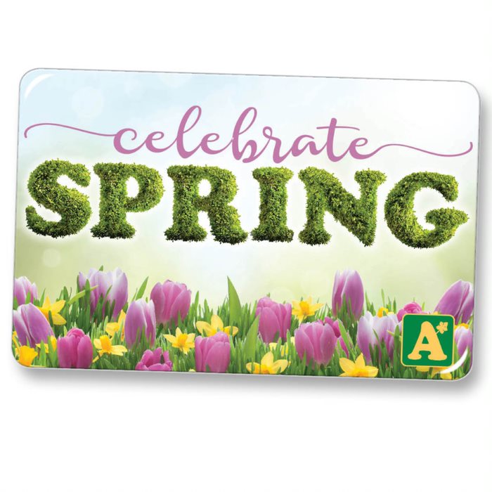 Celebrate Spring $25 E-Gift Card