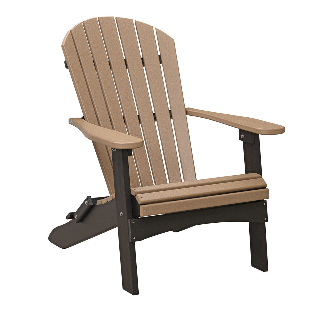 Berlin Gardens Folding Adirondack Chair, White
