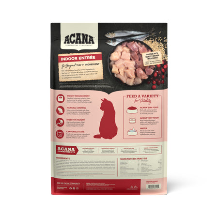 Acana - Indoor Entree Recipe Chicken & Turkey 10lbs