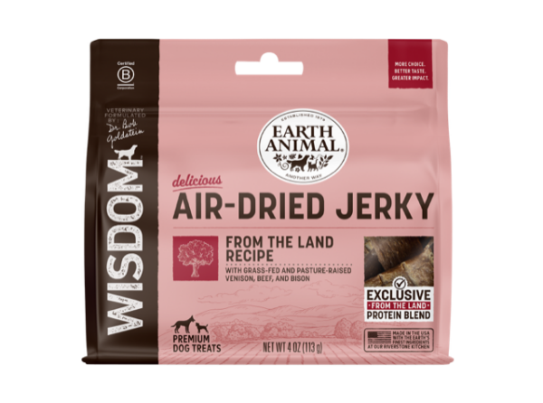 Wisdom Air Dried From the Land Jerky, 4oz