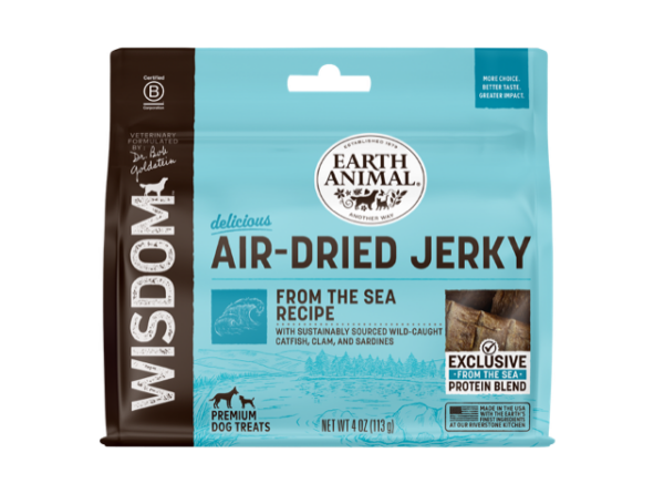 Wisdom Air Dried From the Sea Jerky, 4oz