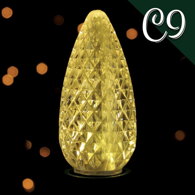 Holiday Bright Lights® LED C9 Commercial Grade 200 Lights/100 Ft. Reel, Warm White