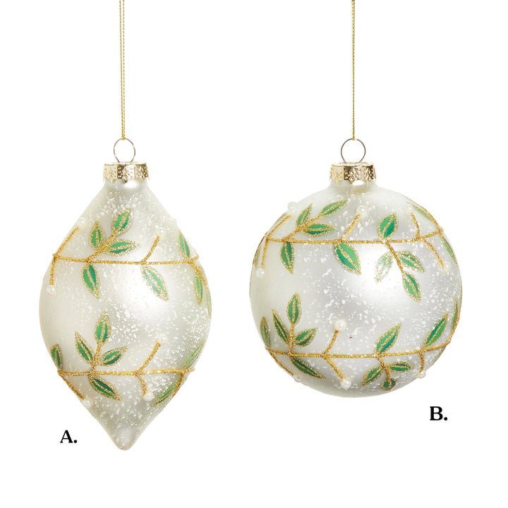 4" Mistletoe Ornament - Assorted & Sold Separately