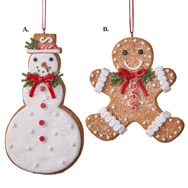 5" Gingerbread Ornament - Assorted & Sold Separately