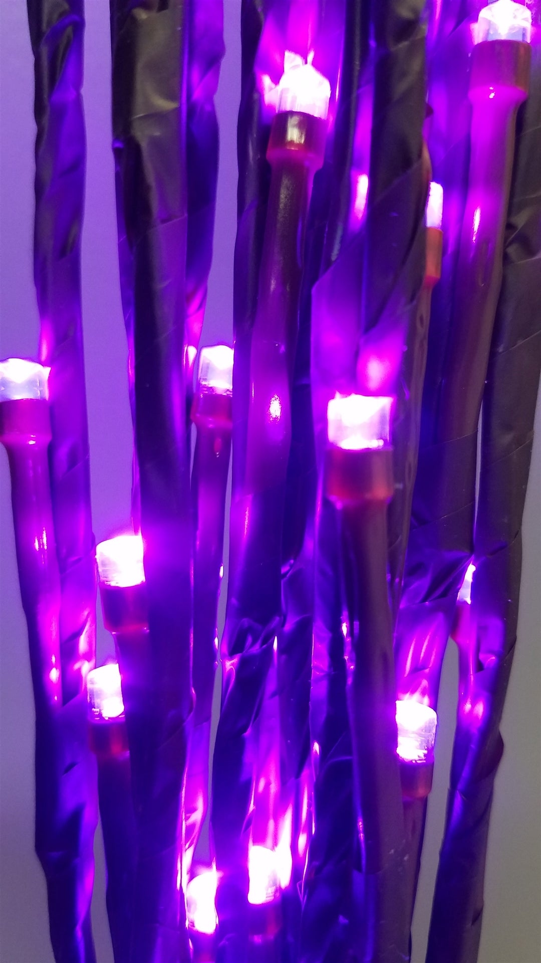 Holiday Bright Lights LED 32" Twigs, Set of 3, Purple
