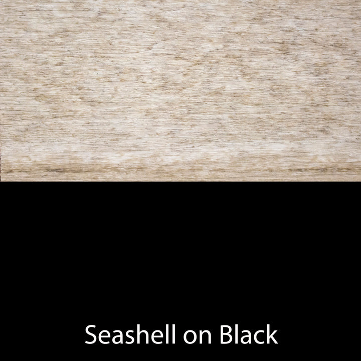 Berlin Gardens Comfo-Back Dining Chair, Seashell on Black
