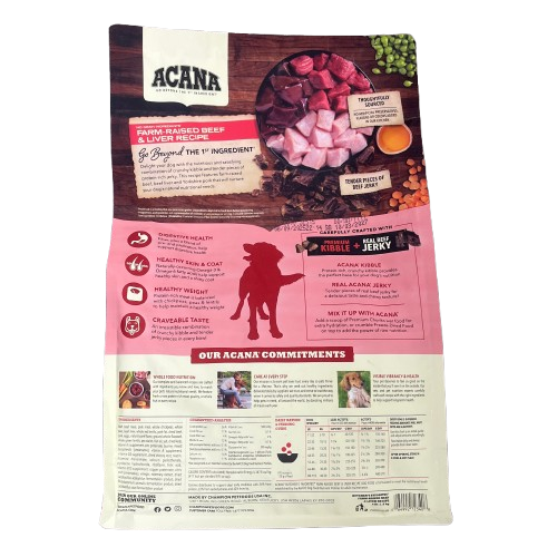 Acana, Butcher's Favorites, Farm-Raised Beef & Liver Recipe, 4lb