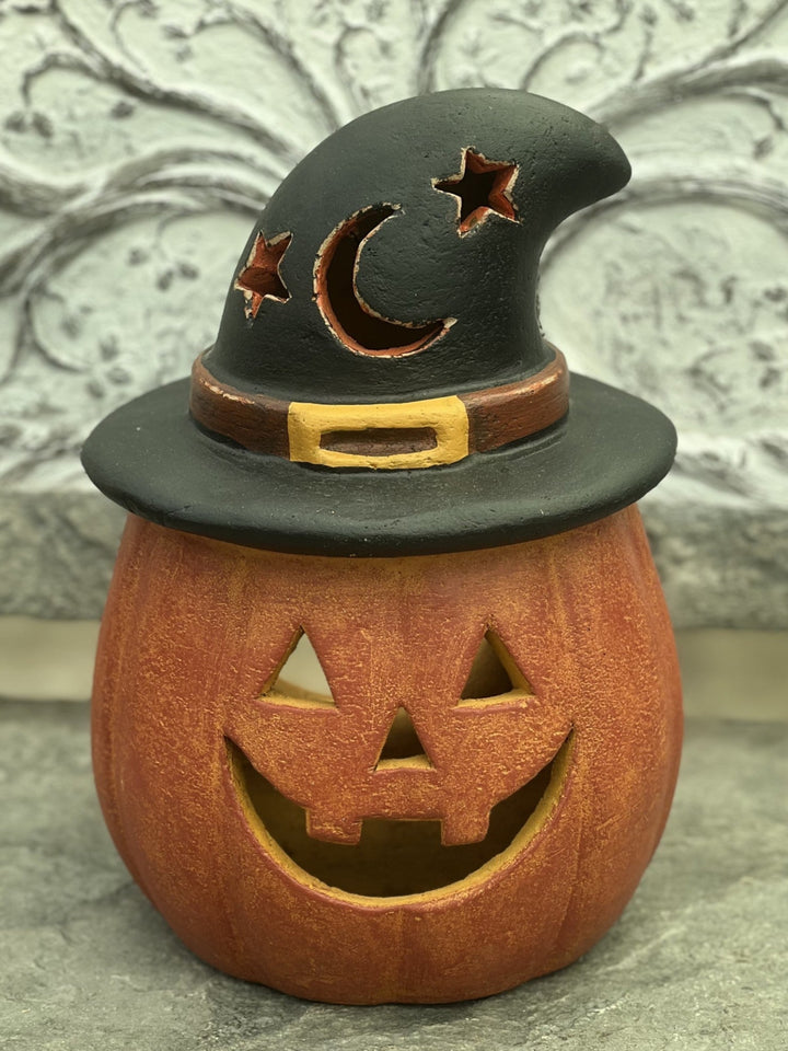 Pumpkin Witch Hat (Orange)