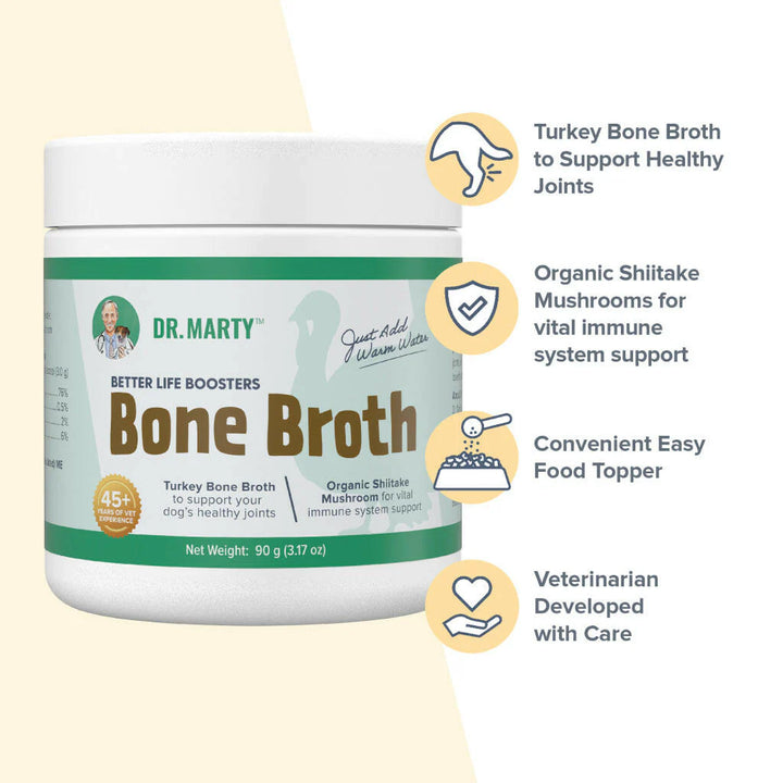 Dr. Marty, Life Booster Turkey Bone Broth, 3.17 oz.