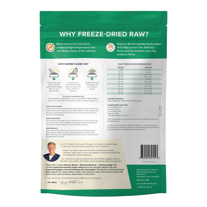 Dr. Marty, Nature's Blend - Premium Origin 80oz