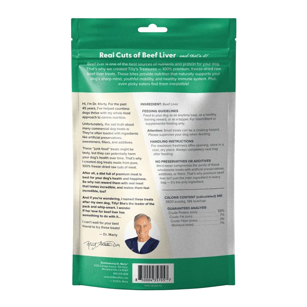 Dr. Marty, Tilly's Treasure Beef 8oz