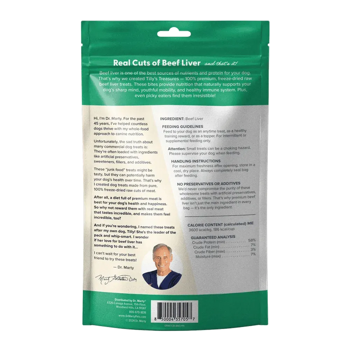 Dr. Marty, Tilly's Treasure Beef 8oz