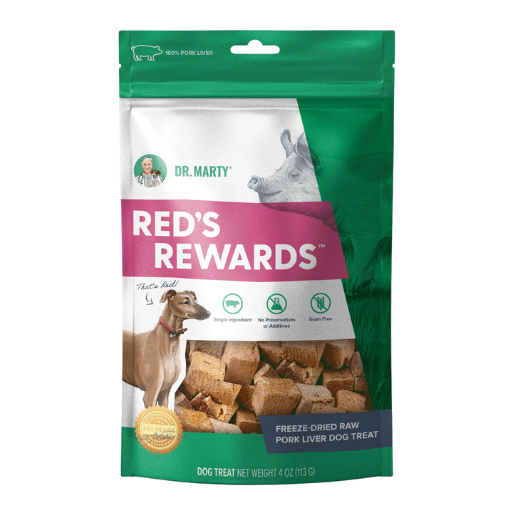 Dr. Marty, Red's Reward Pork Liver 8oz
