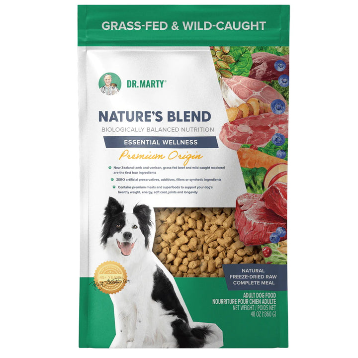 Dr. Marty, Nature's Blend Premium Origin Freeze Dried Dog Food, 48 oz.