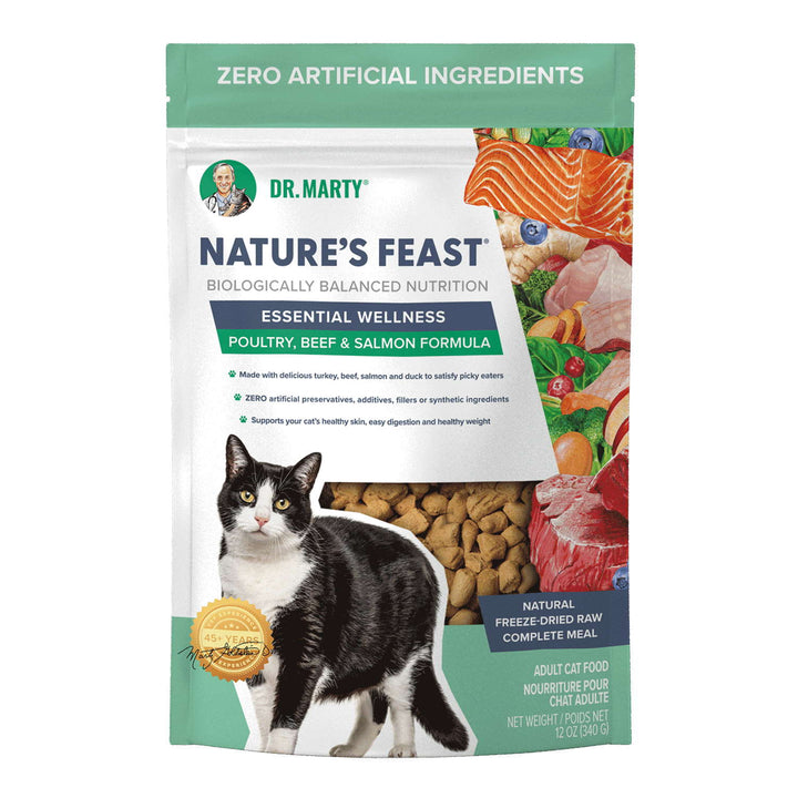 Dr. Marty, Nature's Feast Essential Wellness Beef, Salmon, & Poultry 12oz