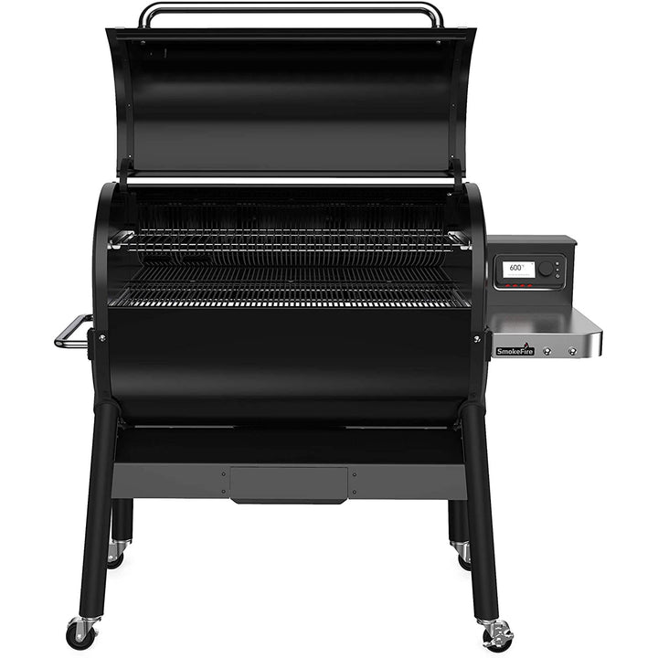 Weber SmokeFire EX6 Wood Fired Pellet Grill, Black